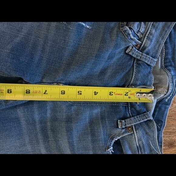 - lucky brand SASHA SUPER SKINNY jeans ripped size 26 - Picture 6 of 8